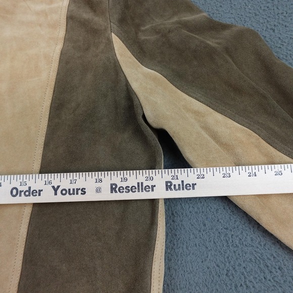 Todd Snyder Dylan Jacket Mens Medium Brown Suede Western Colorblock Italy - Picture 11 of 13